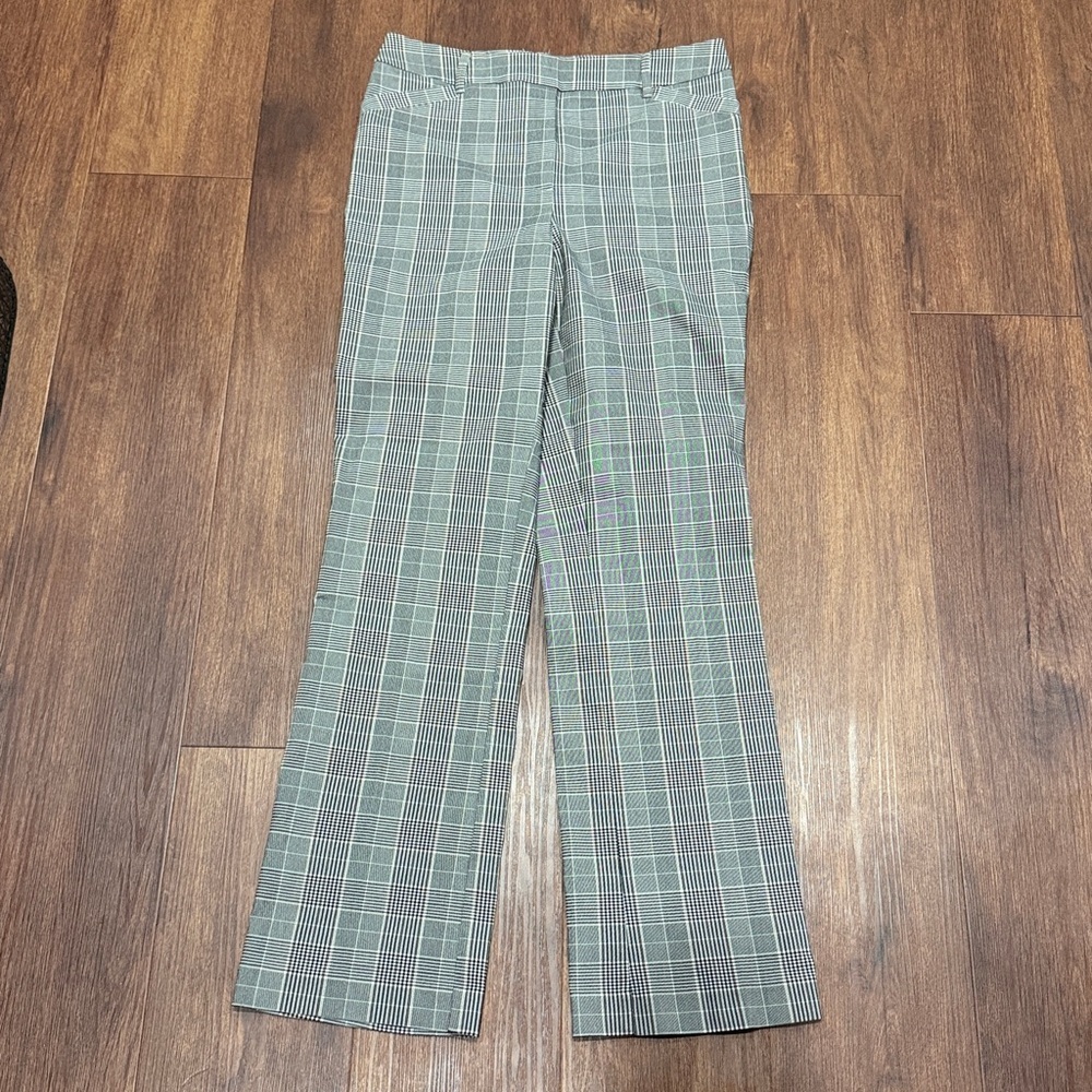 Reitmans Black and White Checkered Pants